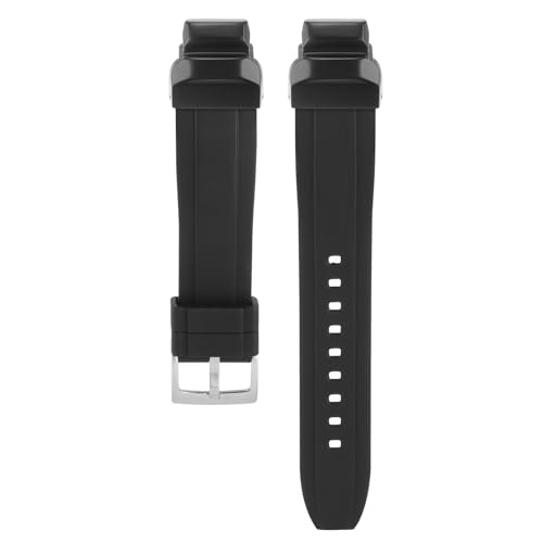 Shangshi Rubber Band Strap Watch Band For Casio GBD-H1000 GBD H1000 (black)