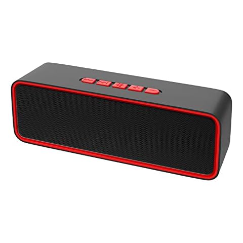 Sonkir Wireless 5.0 Mini Speaker with Bass Cover
