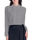 Verschiedene Design: Knopfdesign für einfaches An- und Ausziehen, schön und praktisch. Revers v Hals, das plissierte Design ist elegant und exquisit und zeigt den Charme der Frauen.