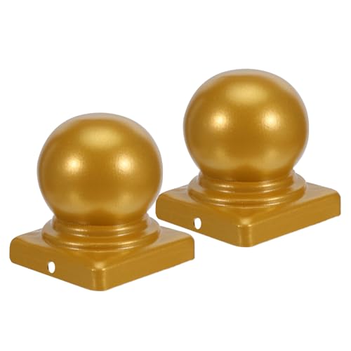 HOLIDYOYO �������t�F���X�|�X�g�L���b�v 60�p�p �{�[���g�b�v�|�X�g�J�o�[ 2�Z�b�g �ό� �t�F���X�����L���b�v �K�i�x���ی�