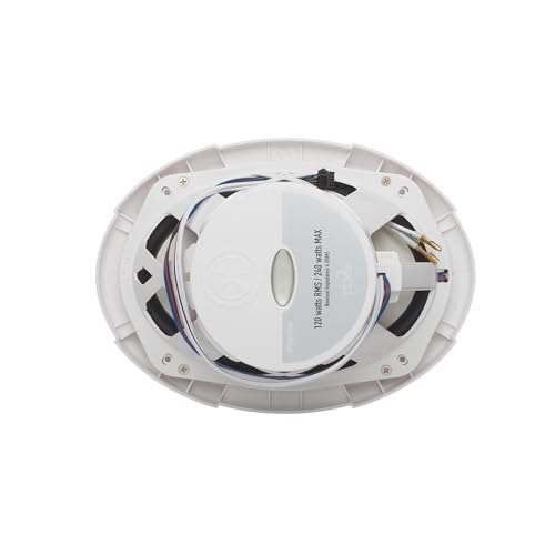 Image of PowerBass XL-69M - 6x9 Marine Coaxial Speakers with RGB LEDs - Pair