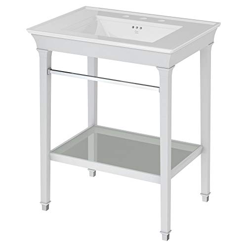 American Standard 298008.02 Town Square S Vanity Top-8" Centers, White #TOP5