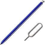 Silver Galaxy Note 10 Plus Pen for Samsung Galaxy Note 10 5G Touch Screen Stylus Pen Replacement Parts for Note 10, Note 10 Plus, Note 10 Ultra S Pen + Sim Eject Pin