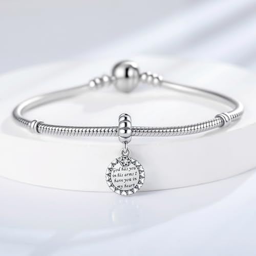 925 Sterling Silver Charms Fit Pandora Charms Bracelet Fit Wife Mother's Day Christmas Birthday Gift2