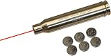 MAYMOC 300WIN MAG Bore Sight Red Dot Cartuccia con 2 set di batterie