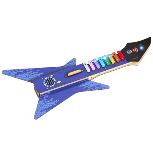Regalo fai da te: il kit per chitarra fornisce un progetto pratico che promuove la creatività e porta a uno strumento musicale funzionante. Serve come regalo perfetto con un tocco fresco ed elegante per le occasioni festive in cui il valore del gioco e della collezione diventa una parte preziosa di momenti e celebrazioni comuni.