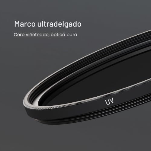Filtro UV 39mm Urth para objetivo de cámara con vidrio óptico HD 4