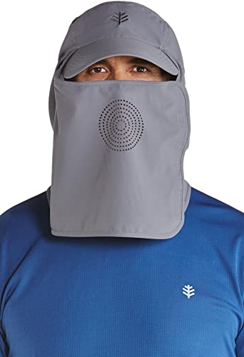 Coolibar Upf 50+ Men's Logan Ultra Sun Hat - Sun Protective (Large/X-Large- Carbon) #TOP1