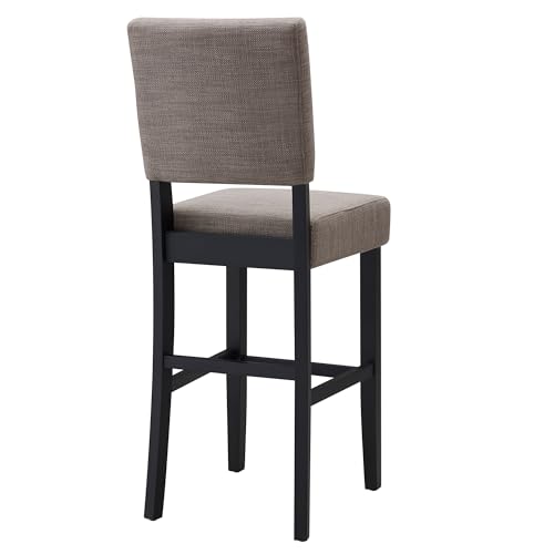 Image of Leick Home Brax Bar Stool, Gray, Black