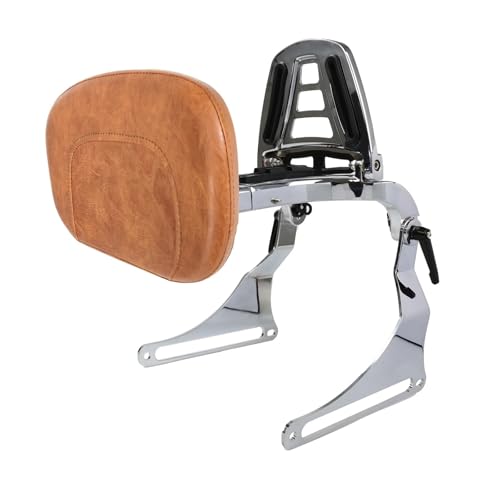 Sissy bar Harley Fat Boy dossier réglable contre le mal de dos en moto