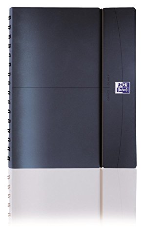 Agenda Oxford Office Civil Semainier Spiralé 10x15cm Année 2025 Gris/Rouge Français