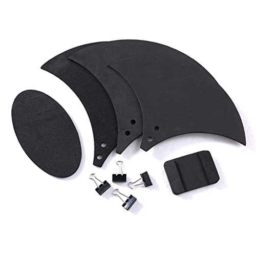 10 Pcs Drum Mute Pad Rubber Drum Mute Pads With Cymbal and Hi hats Set Drumming Practice Musical Instruments Accessory Fits 12\" 13\" 14\" 16\" 22\"