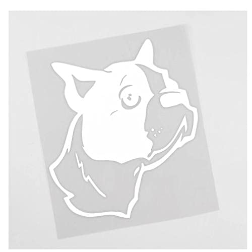 MDGCYDR Pegatinas Personalizadas Coche 14.7Cmx13.9Cm Cute Puppy Dog Animal Pets Vinyl Car Sticker Black/Silver Z1Z1298Z Cover