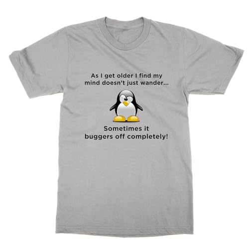 T-shirt As I Get Older My Mind Wanders respirant et résistant au lavage
