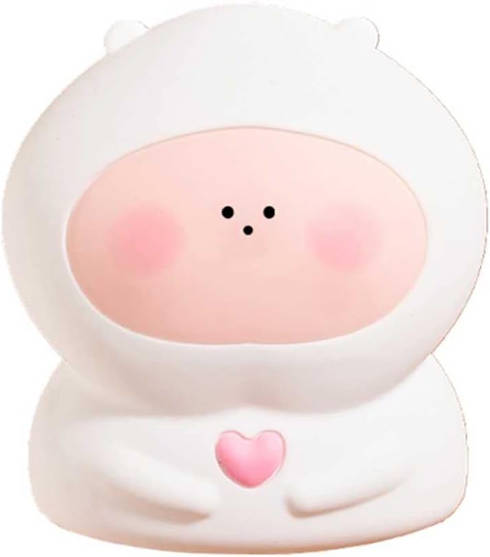 子供用ナイトライト、USB充電カラフル​​なLEDシリコンナイトライト、1200mAhバッテリー付き、明るさ調節可能なかわいいペット
