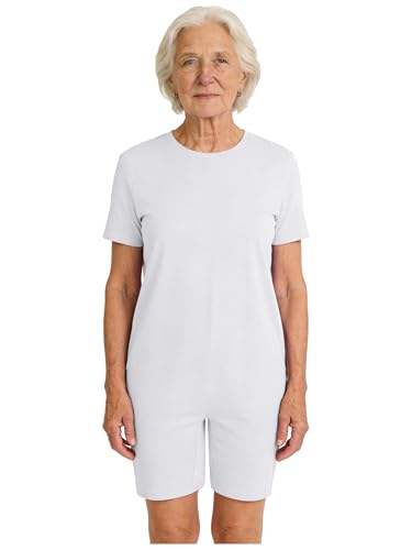Combinaison Alzheimer homme manches courtes pour le quotidien en Ehpad
