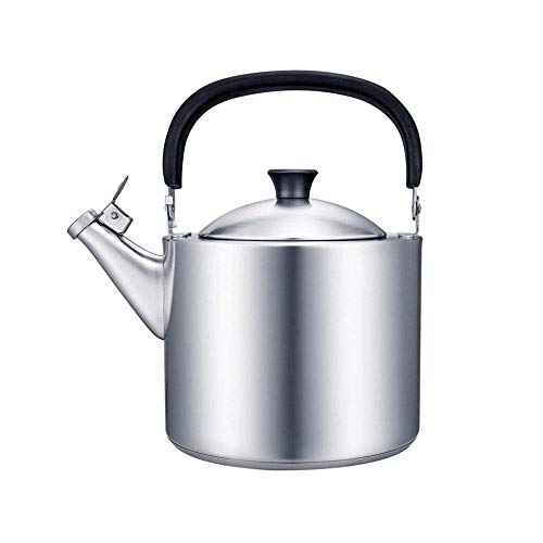 Kochkessel, Pfeifen, Edelstahl 304, 3,5 l großes Fassungsvermögen, Verbrühschutz, Induktionskochfelder, Gasherd, für Zuhause, Büro, Außenbereich