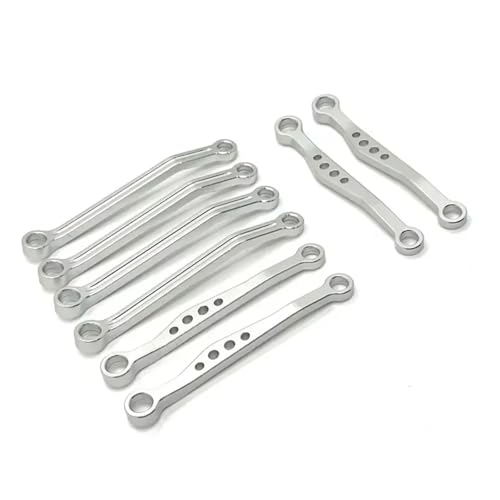 RC�����p�A�N�Z�T���[ For WPL C64 1/16 ���^���V���[�V�����N���b�h�v�����b�h�Z�b�g RC�J�[�A�b�v�O���[�h�p�[�c�A�N�Z�T���[(Silver)