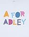 A FOR ADLEY Merch Official Adley Best Friends Forever Line Comfortable Childs Tee with Rainbow Stylized Logo (L, Pink)