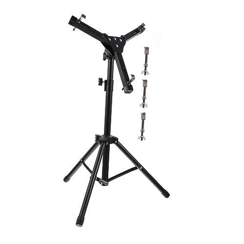 FUNOMOCYA Portable Drum Stand Set Alloy Snare Drum Practice Rack Dumb Drum Holder