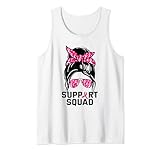 Photo Gallery messy bun pink warrior support squad consapevolezza del cancro al seno canotta Photo Gallery messy bun pink warrior support squad consapevolezza del cancro al seno canotta