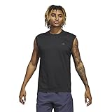 adidas tank top damen rosa 100 % recycelter Polyester adidas Herren T-Shirt (Sleeveless) HIIT En Tank, Black, IC2006, L