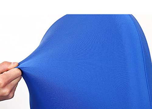 Anawakia Barhocker Schonbezüge mit Rückenlehnenbezug Stretch Stuhlbezug für Kurze Drehstuhl Esszimmerstuhl Rückenlehne Barhocker Stuhl (Rot)