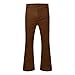 Men Bell Bottom Pants Vintage Flare Formal Dress Trousers Slim Fit Solid Color Elastic Business Fashion Pants