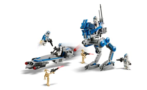 Star Wars 501st Legion Clone Troopers 75280 - Kit di costruzione per gioco creativo e fantastico edificio; ottimo regalo o sorpresa speciale per bambini (285 pezzi) - Lego - Immagine 2