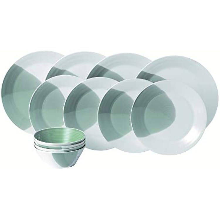 Royal Doulton 1815 Signature 12-Piece Dinnerware Set, Blue