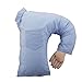 Fidanzato Cuscino Corpo Braccio del Corpo Cuscino Marito Abbraccio Cuscino a Forma di u Fulmine Cuscini a Braccio Cloth Boyfriend Corpo Cuscino per pisolino Divertimento - Blu Chiaro