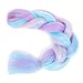 AFNOTE Rainbow Braiding Hair Extension 24 Inch 3 Packs Synthetic Profession Jumbo Braid in Hair Extensions 4 Tone Crochet Colored Hair Extensions for Braiding(Pink/Light Blue/Purple/Light Cyan)