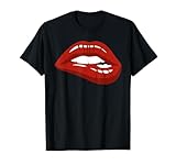 Photo Gallery trucco rossetto morso labbra rosse maglietta Photo Gallery trucco rossetto morso labbra rosse maglietta