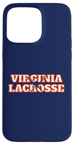 Virginia Lacrosse Team Lax Player �`�[���M�t�g ���N���X�w�����b�g �X�}�z�P�[�X iPhone 15 Pro Max �p