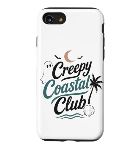 Creepy Coastal Club �T�}�[ �n���E�B�� �X�}�z�P�[�X iPhone SE (2020) / 7 / 8 �p