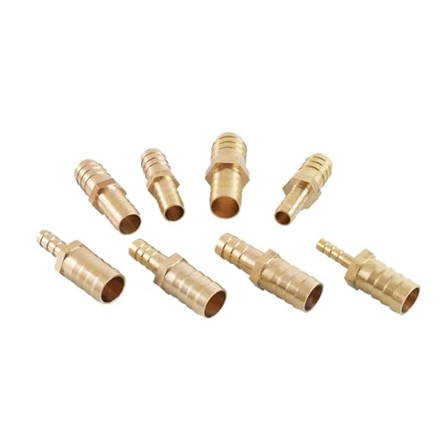 Conector reductor de mangueras de 4 a 25mm para solucionar empalmes rotos de tuberías 3