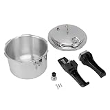BROLEO Mini Stainless Steel Pressure Cooker, Easy to Clean...