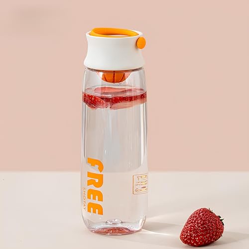 Image of THE VENTI SHOTAY COOL Unbreakable Water Bottle with Sipper BPA Free Tritian, Leak-Proof Water Bottle Ideal for Office, Sports, School, Gym (White -610ML)