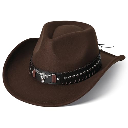 Western Cowboy Hat Cowgirl Hat Unisex Men's & Women's...