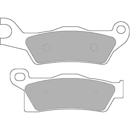 Plaquettes de freins FERODO FDB2273SG garnitures 7,6mm moto avant arrière
