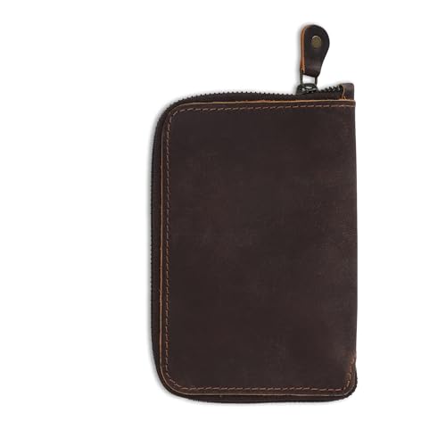 CestAntiQ Zippered Leather Field Notes Cover 3.5 X 5.5 In, Brown by CestAntiQ - Image 7