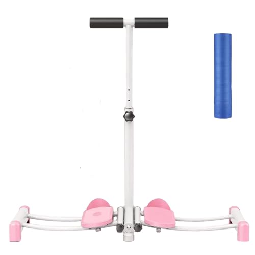 Máquina para ejercitar piernas con esterilla y mango en T
