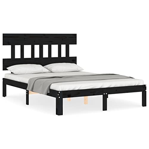 Cabeceros de Cama 135 Negro Marca Generico