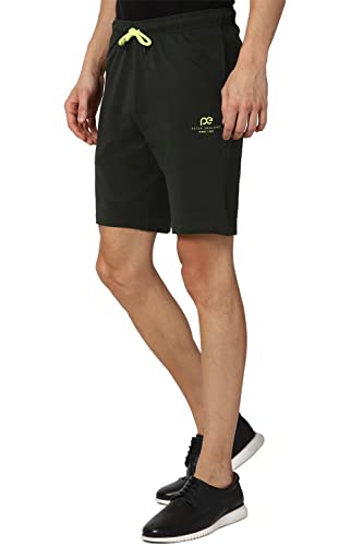 Image of Peter England Cotton Men Bermuda Shorts