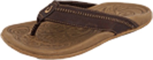 Image of OluKai Hiapo Men's Leather Beach Sandal, Crafted Materials