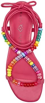 Katy Perry Women's The Halie Bead Sandal Flat, Fuchsia Pink, 8 | Image 4