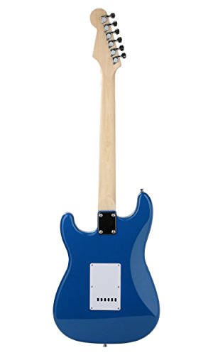 Image of Juarez JRZ-ST38-BL Electric Guitar Kit, Right Handed BLUE with Case /Bag and Picks