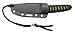 CRKT Akari Fixed Blade Knife with Sheath, Plain Edge 2480