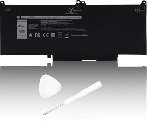 KXRSII MXV9V Laptop Accu voor Dell Latitude 5300 5310 7300 7400 E5300