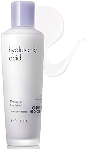 It'S SKIN Hyaluronic Acid Moisture Emulsion, Face Emulsion Moisturizer for Healthy Skin, Nourishing &Hydrating, Dewy Glow Anti-aging Lotion, 5.07 fl.oz.